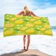 thumbnail image 1 of Toalla de playa de microfibra, súper colorida, resistente a la arena, multiusos, para viajes, piscina, 76 x 152 cm, 1 of 5