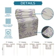thumbnail image 3 of Lavender Flower Table Runner Wedding Holiday Party Dining Table Cover Cloth Placemat Napkin Home Kitchen Rustic ration, 3 of 7