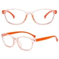 thumbnail image 4 of Children Boys Girls Computer Eye Protection Online Classes Kids Glasses Comfortable Eyeglasses Anti Blue Light Ultra Light Frame PURPLE, 4 of 8