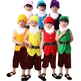 thumbnail image 2 of Ropa de cosplay de carnaval Disfraz de los siete enanitos para niños Disfraces de Navidad para niños Halloween, 2 of 5
