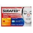 thumbnail image 2 of (3 pack) Sudafed PE Day and Night Sinus Pressure & Congestion Tablets, 20 Count, 2 of 4