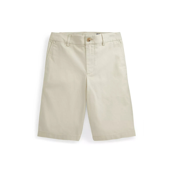 POLO RALPH LAUREN Big Boys Straight Fit Stretch Twill Short , Sand , 20