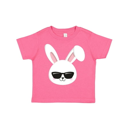 

Inktastic Cute Bunny White Bunny Bunny with Sunglasses Boys or Girls Toddler T-Shirt