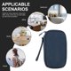 thumbnail image 3 of unbranded Organizador De Cables Y Accesorios Oscuro Con De Doble Capa, 3 of 6