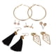 thumbnail image 3 of Xihbxyly Conjunto de Pendientes de Diamantes de Imitación, Elegantes Pendientes de Perlas de Cristal, Elegantes Joyas de Aleación para Mujer, Accesorios de Moda Versátiles para Fiestas, Bodas y Regal, 3 of 7