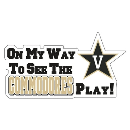 

Vanderbilt Magnet (ON MY WAY TO SEE VANDY PLAY (16 ) 16 in)