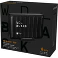 thumbnail image 7 of WD_BLACK 8TB D10 Game Drive USB 3.2 Gen 1, 3.5" Portable External Hard Drive HDD, 7200 RPM, Compatible with Playstation, Xbox, PC, & Mac - WDBA3P0080HBK-NESN, 7 of 7