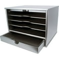 thumbnail image 3 of Victor Technology Desktop Organizer, Silver (S4720), 3 of 3