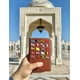 thumbnail image 5 of Portapasaporte Macassar Color Café con Kit de 193 Pines de Banderas, 5 of 7