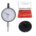 thumbnail image 1 of Dial Indicator 0-10mm Lug Back Test Gauge And 22pcs M2.5 Anvil Point Set Thread 2.5mm ,Accurate Readings, 1 of 6