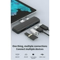 thumbnail image 6 of Dual USB3.0 Micro SD SD SDHC SDXC USB Hub Docking Station Mini DP To HDMI Convertor Adaptor For Surface Pro 4/5/6 Accessories, 6 of 9