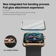 thumbnail image 2 of Allytechgroup [3 Pack] Tempered Glass Screen Protector with Locator for Apple Watch Ultra 1 2 49mm, 3D Full Coverage [Easy Installation Frame] Waterproof Bubble-Free HD Clear Film for iWatch 49mm, 2 of 8