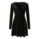 thumbnail image 4 of Vestido de fiesta largo con hombros descubiertos y purpurina para mujer - Vestido de noche sexy y brillante con dobladillo abierto (S-XXL), 4 of 7