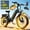 3OOOW 38mh 52V 25Ah 20" Gray Green, variant on Seemoon 4OOOW Dual Motor Fat Tire Electric Dirt Bike 52V 20Ah Removable Battery 38 MH 160Nm 26 x 4 inch Long Range Hydraulic Brakes for Adults