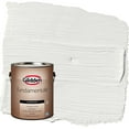 thumbnail image 3 of (2 pack) Glidden Fundamentals Grab-N-Go White Flat Exterior Paint, 1 Gallon, 3 of 12
