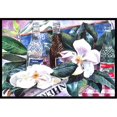 thumbnail image 1 of Carolines Treasures 1009MAT Tapis Intérieur Ou Extérieur Barq s et Magnolia - 18 x 27 Po., 1 of 1