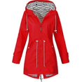 thumbnail image 1 of Womens Waterproof Raincoat Wind Outdoor Jacket Forest Coat, 1 of 1