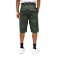 thumbnail image 4 of G-style USA Men's Belted Cargo Shorts 9AP10 - OLIVE - 36, 4 of 6