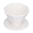 thumbnail image 1 of Pour Over Coffee Filter, Simple Reliable Exquisite Coffee Dripper  For Cafe For Home White,Black, 1 of 8