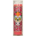 thumbnail image 2 of (2 pack) Prayer Candle All Saints Pink, 8 Inch, 2 of 7