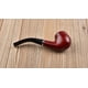 thumbnail image 4 of Juego de pipa de tabaco, pipa de fumar de tallo recto de madera hecha a mano con accesorios (funda y soporte para pipa) (marrón), 4 of 5