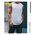 thumbnail image 4 of Chalecos De Fitness Sin Mangas Negros Y Blancos, 4 of 7