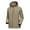 28#Khaki, variant on Men's Lightweight Jackets Casual Windbreaker Stylish Light Golf Full Zip Up Work Loose Outwear Long Style Jacket Coat