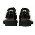 thumbnail image 4 of Santimon Brown Dress Shoes for Men Wingtip Brogue Derby Shoes Thick Sole Classic Formal Shoes US 10, 4 of 8