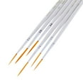 thumbnail image 5 of SPRING 6Pcs Set Pointed Nylon Hair Hook Line Pens Gouache Oil Paint Brush Multi-Functional Precision Pointed Pen Tips Art Accessories long hair, 5 of 5