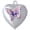 Hot Pink/Purple, variant on Delight Jewelry Silver-tone Pink & Purple Butterfly Locket - Silvertone Senior Class of 2026 Dome Necklace, 18"