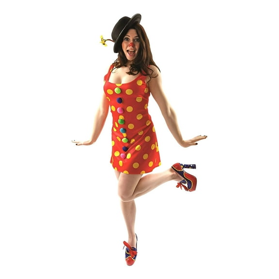 Orion Costumes Bonbon the Clown Dress Adult Costume Large Female