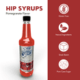 thumbnail image 2 of Hip Syrups Pomegranate Simple Syrup, 25.4 fl oz, 2 of 6