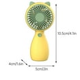 thumbnail image 4 of XGFHYJEH Hand Held Fan, Mini Fan Handheld, Hand Held Fan Rechargeable, Portable Folding Hand Held Cooling Fan, 4 of 6