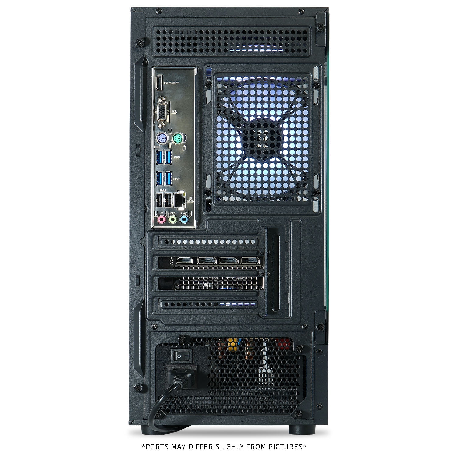 ViprTech Reaper 1.0 Gaming PC, AMD Ryzen 7 8700F 5GHz, RTX 5060 Ti, 16GB DDR5, 1TB SSD Desktop Black