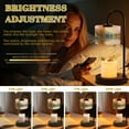 thumbnail image 4 of Candle Warmer Lamp with Timer, Autumn Landscape Fall Trees Lake Autumn Trees Mountain Non-slip Wireless Remote Control Wax Melts Warmer with 4 Bulbs for Home Office Dorm, Birthday Gifts for Women, 4 of 7