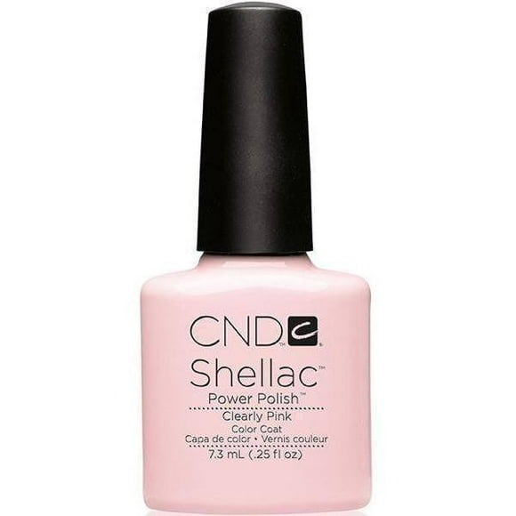 CND Creative Nail Design SHELLAC Gel Polish .25oz/7.3mL - Clearly Pink