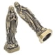 thumbnail image 4 of 2 PPCS Virgen María Figuras Mini Brass Virgen María Estatuas Religiosas Cristo Decoración para el domingo Partido Partido Central Baptism Presents Presents, 4 of 8