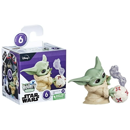 Star Wars: The Bounty Collection Series 6 Grogu Mini Action Figure Force Training Pose (2")