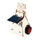 thumbnail image 2 of Juguete robot de entrega de alimentos, con energía solar, juguete de desarrollo, juguete de ensamblaje de bricolaje para enseñanza de ciencias para, 2 of 9
