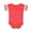 Vintage Red Blended White, variant on , Baby Soft Short Sleeve Football Bodysuit, Vintage Red Blended White, 18 Months
