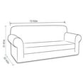 thumbnail image 3 of Stretch Sofa Cover Armchair Covers Seater Floral Pattern Jacquard Anti-Slip Couch Slipcover, 3 of 9