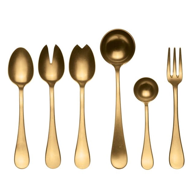 Ensemble Complet de Service d'Oro Vintage - 7 Pièces