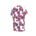 thumbnail image 5 of Honeii Peonies Print Kids Boy T-Shirt,Breathable Round Neck Tee,Stylish Summer Tee for Boys, for Outdoor Activities and Casual Wear, 5 of 7