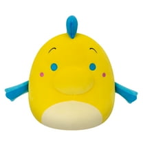 Squishmallows Original Disney The Little Mermaid 10 inch Flounder -  Child's Ultra Soft Plush Toy