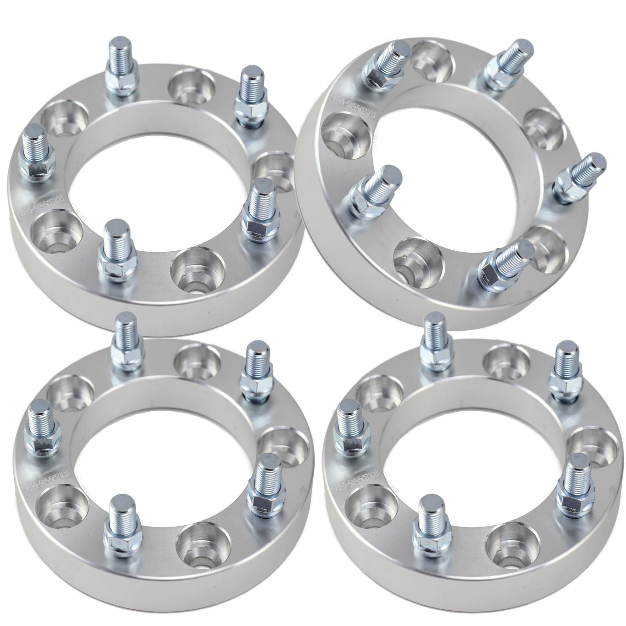4 Pcs Wheel Adapters 5x5,5 to 5x5,5 ¦ Jeep CJ Dodge Ram Ford Bronco Spacers...