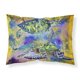 thumbnail image 1 of ""Caroline'S Treasures 8405Pillowcase Turtle Funda De Almohada Estándar De Tela Que Absorbe La Humedad, Grande, Multicolor"", 1 of 1