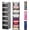 Grey, variant on Hanging Clothes Organizer for Kids - 6-Shelf Closet Daily Clothing Organization Labeled Shelves with Days of The Week Monday Through Friday, Weekday and Weekend (Grey)