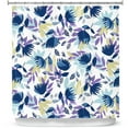 thumbnail image 1 of Shower Curtains 70" x 84" from DiaNoche Designs by Metka Hiti - Leafs, 1 of 1