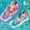 2 Packs Blue & Pink, variant on Syncfun Pool Lounge Float Adult, Inflatable Pool Floats Lounger Raft Floaties Water Floating Recliner Chair with Cup Holders Foot Rest Swimming Pool Floaty