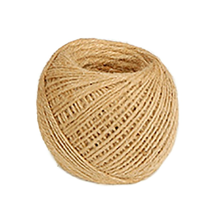 GadgetVLot Hand-Woven Jute Rope Party Wedding Gift Colorful Brown Colored  Twine Diy Decoration 